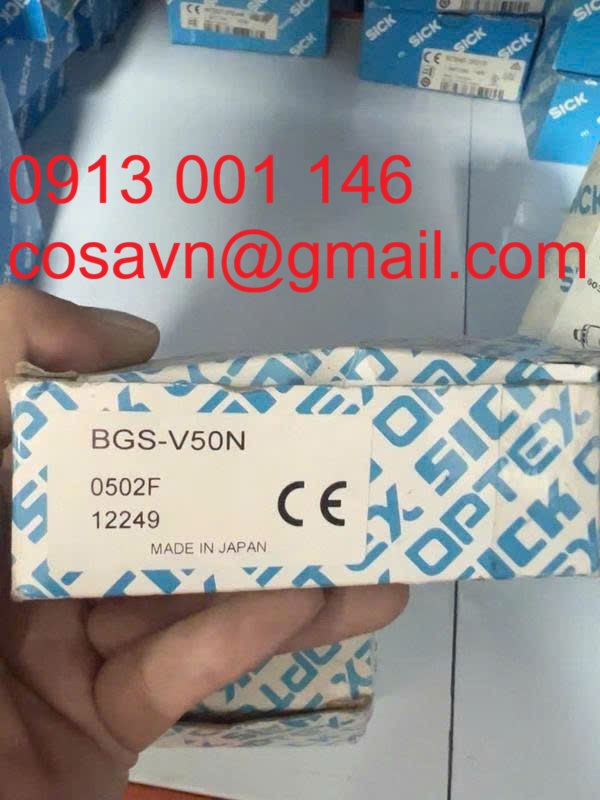 Cảm biến quang điện triệt tiêu nhiễu nền Optex BGS-V50N BGS-V50N